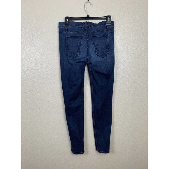 McGuire Ankle Skinny Jeans Size 27 Dark Wash Mid Rise Puckering - Picture 4 of 6